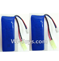 Lead Honor LH-X14 X14C X14DV X14WF Parts-37 Official 7.4v 1500mah Battery with EL plug(2pcs),Lead Honor LH-X14 X14C X14DV X14WF RC Quadcopter Drone Spare Parts Accessories,LH-X14 Replacement parts